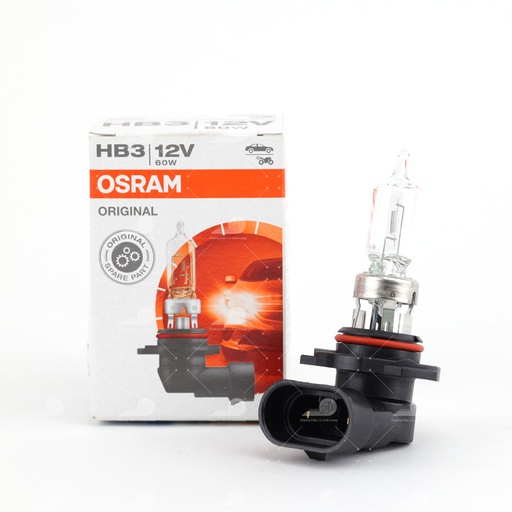 [BDOHB312V9005] Bóng Halogen Original HB3 12V 60W (Chân Cong) 9005 Hộp giấy Hiệu Osram