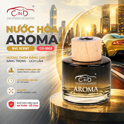 [DTATLCD2503] Dầu thơm khử mùi AROMA CIND CD-2503 BVL SCENT