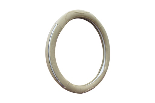 [BTLSDLY2868K] STEERING WHEEL COVER Y2868-SIZE L Beige