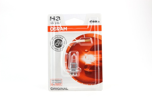 [BDOH312V6415101B] Bóng Halogen Original H3 12V 55W 64151-01B Hiệu Osram