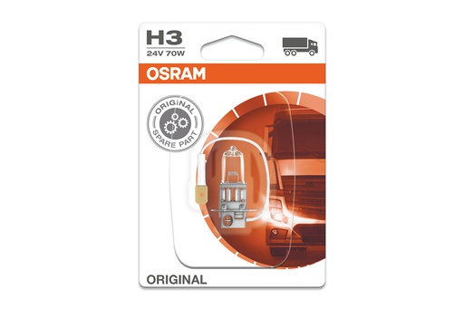 [BDOH324V6415601B] Bóng Halogen Original H3 24V 70W 64156-01B Hiệu Osram